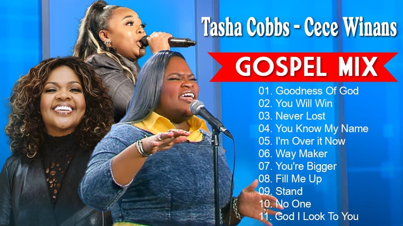 GOSPEL PLAYLIST ⚡The American Gospel Songs ⚡Tasha Cobbs, Cece Winans, Jekalyn Carr