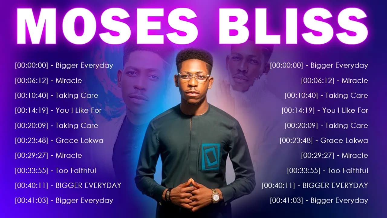 MOSES BLISS || Best Playlist Of Moses Bliss Gospel Songs 2023 || Best Gospel African Songs 2023