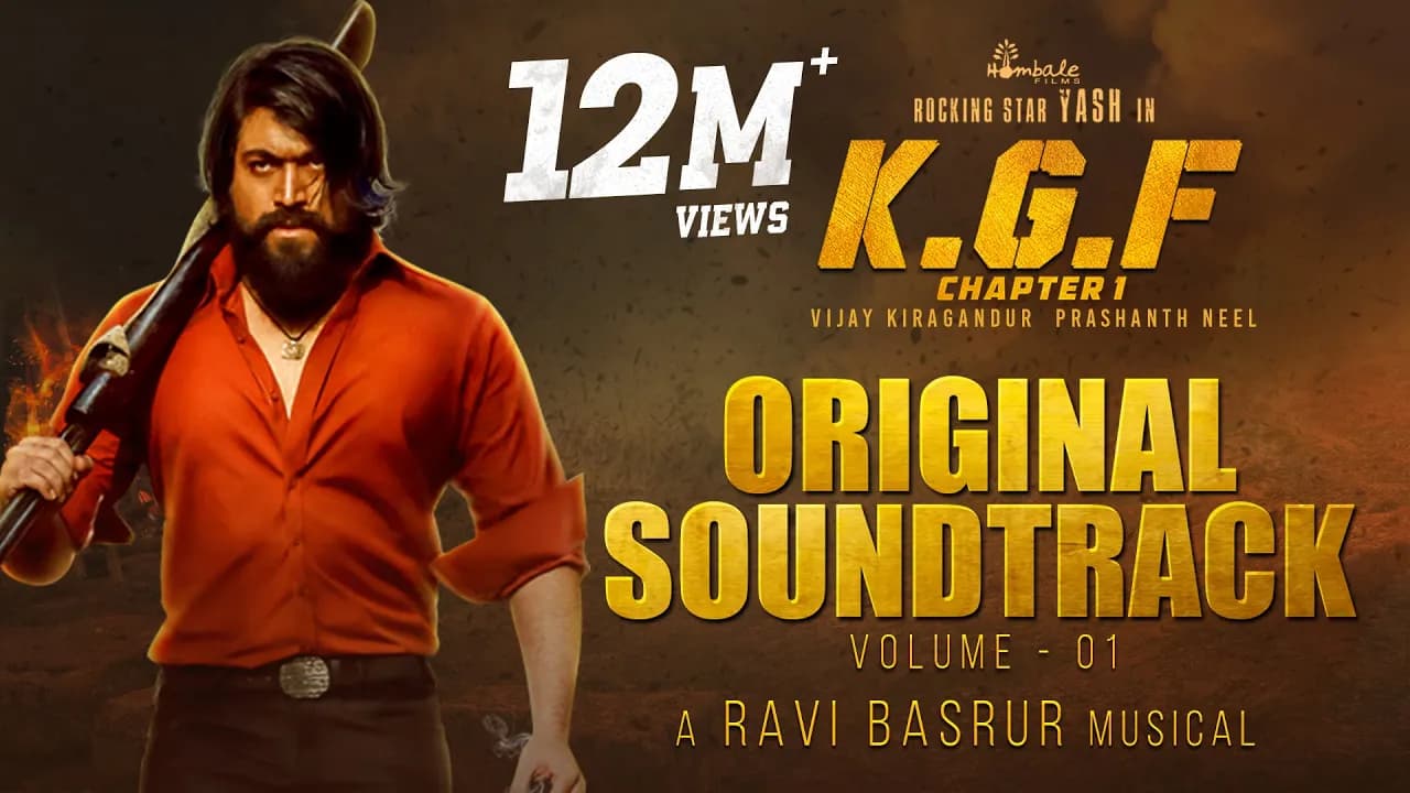 KGF Chapter 1 - BGM (Original Soundtrack) | Vol 1 | Yash | Ravi Basrur |Prashanth Neel|Hombale Films