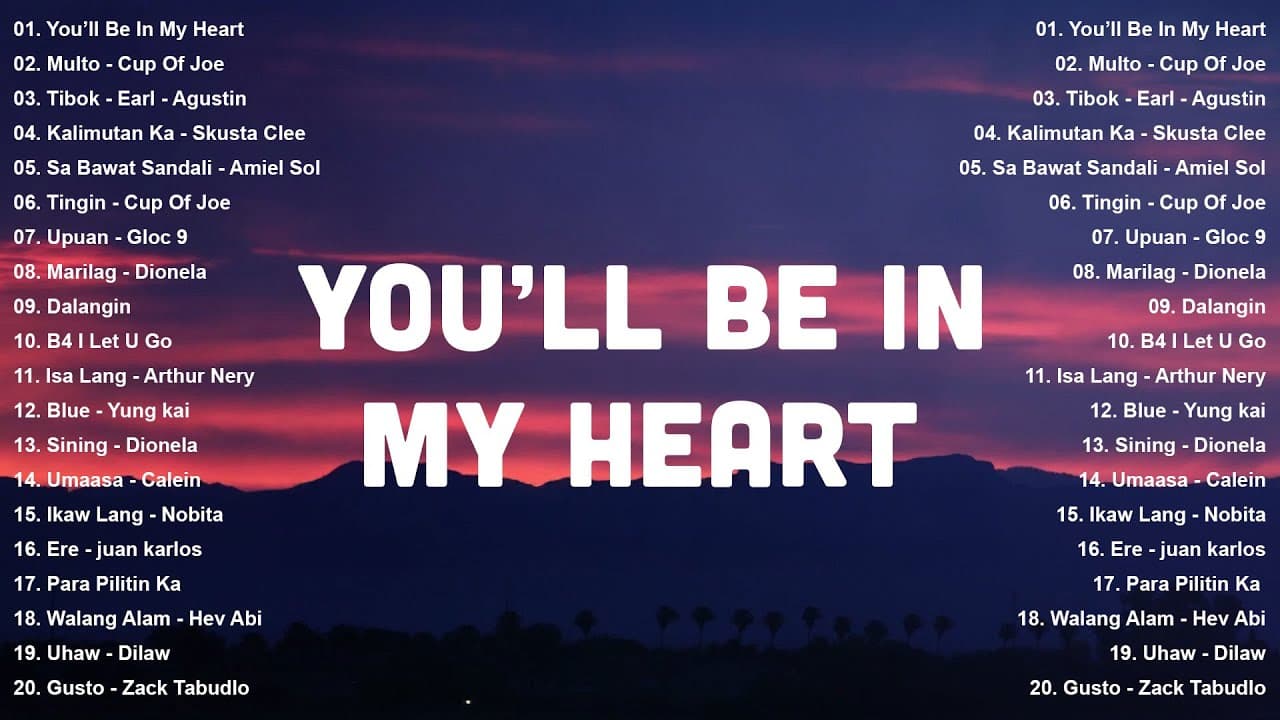 π Top 20 OPM Viral Songs on Spotify 2025 | OPM Heartfelt Hits Playlist | You'll Be In My Heart