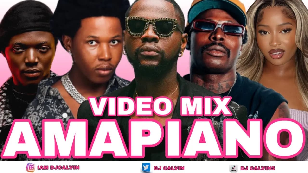 BEST OF THE BEST AMAPIANO & AFROBEAT VIDEO MIX 2025| DJ CALVIN, KIZZ DANIEL,SHODAY, DAVIDO WITH YOU